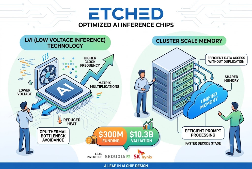 Specialized AI Chipmaker Etched Reaches $10.3B Valuation With $300M Funding Round