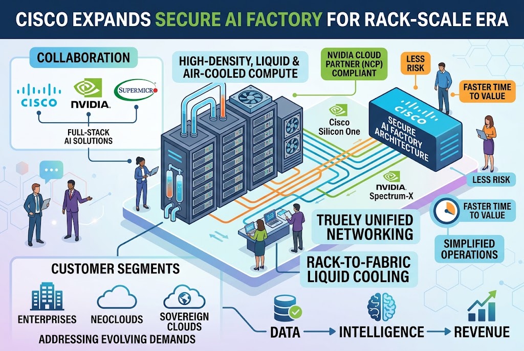Cisco Partners with Supermicro and NVIDIA to Boost Rack-Scale AI Infrastructure