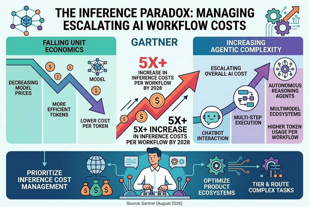 The Rising Expense of Autonomous AI Workflows – Gartner Predictions