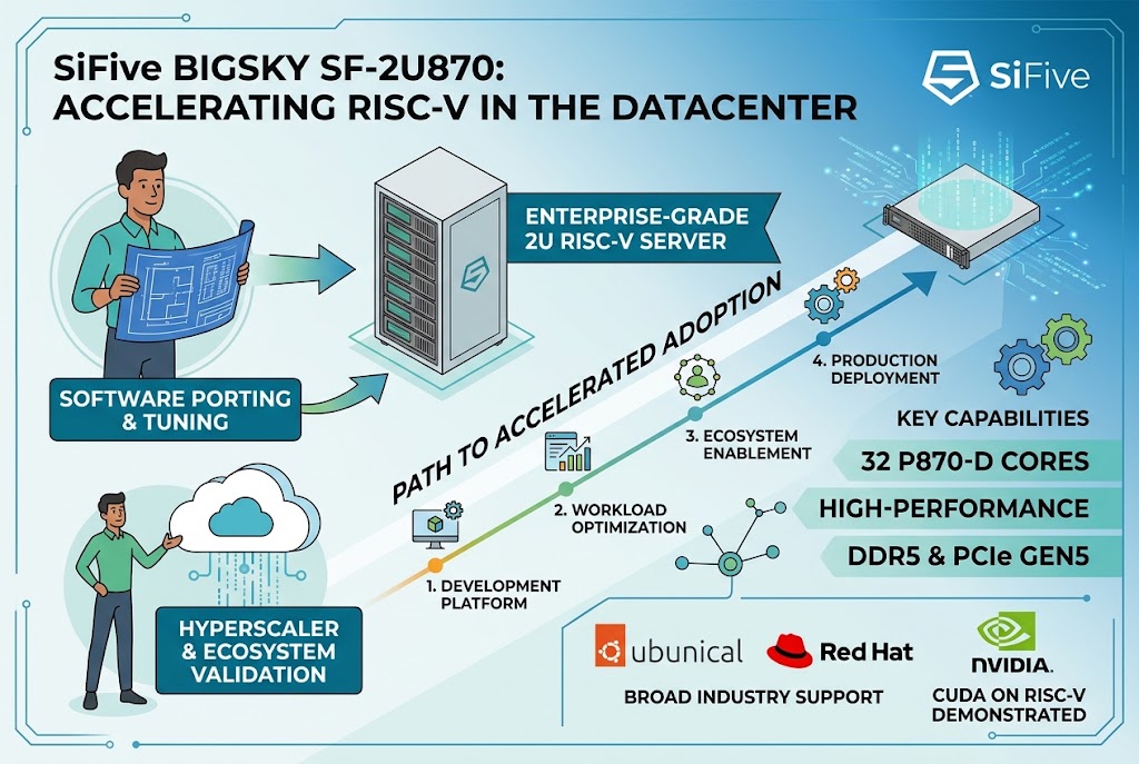 SiFive Unveils BigSky Server to Propel RISC-V Power in Datacenters