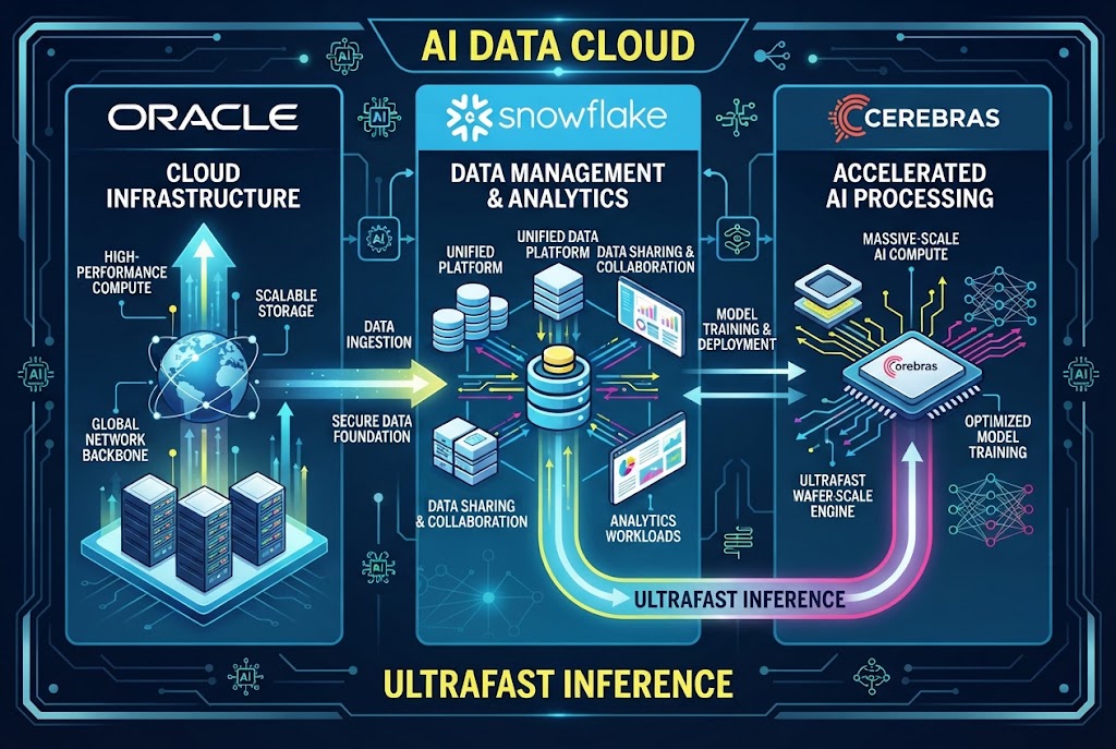 Oracle Adds Snowflake and Cerebras to OCI as It Courts Rival Platforms